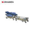 New Design DW-CT004 CE&ISO Approved Hospital Manual Transfer Adjustable Connecting Trolley